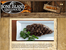 Tablet Screenshot of boneislandgrillhouse.com